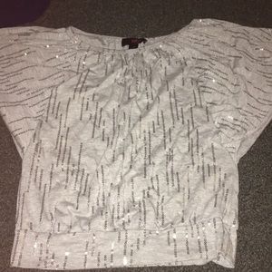 glittery shirt